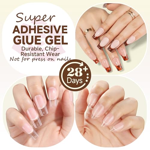 UNA GELLA 6-in-1 Gel Nail Glue 15ml | UV Lamp Curing
