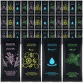 Lavender Lemon Unscented Mint Bulk Moist Cotton Towelettes 40 Pack - Travel & Face Wipes