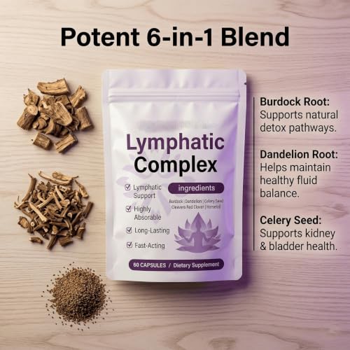 Lymphatic Complex - 60 Soft Capsules | Natural Herbs