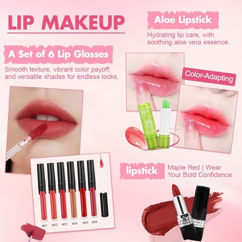 All-in-One Makeup Kit for Teens & Beginners - NXPPYY Gift Set