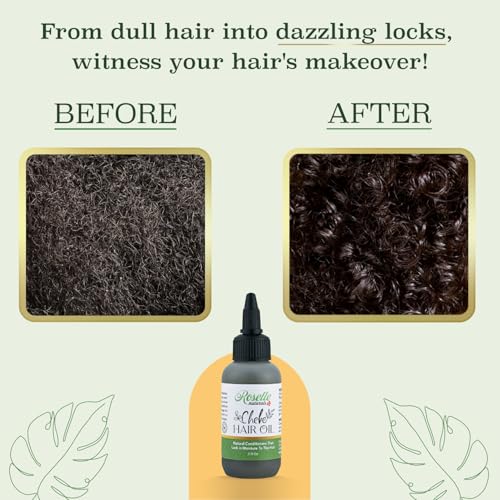 Chebe Hair Growth Oil for Stronger Longer Thicker Hair - USA Made, 2 Fl Oz