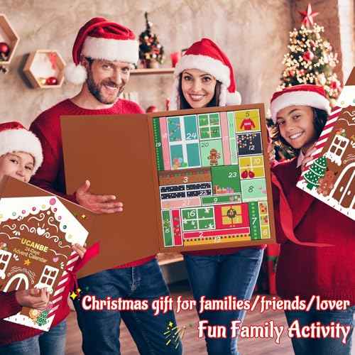 Makeup Advent Calendar 2025, 24 Days Christmas Gift Makeup Sets For Women, UCANBE 2025 Xmas Countdown Calendar Full Makeup Kits Beauty Makeup & Cosmetic For Teens, Girls Gift