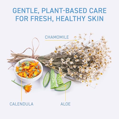 TBH Kids Gentle Face Wipes ? Daily Cleansing & Hydrating Wipes for Preteens & Teens ? Soothing Chamomile & Calendula ? Sulfate & Paraben-Free ? 30 Count