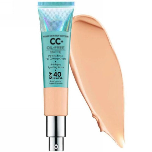 CC+ Cream Oil Free Matte (Light) Anti Aging Foundation-SPF 40