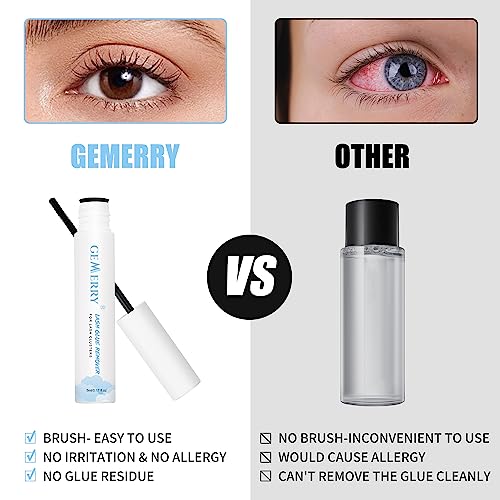 GEMERRY Lash Extension Remover 5ml - Gentle Glue Dissolving