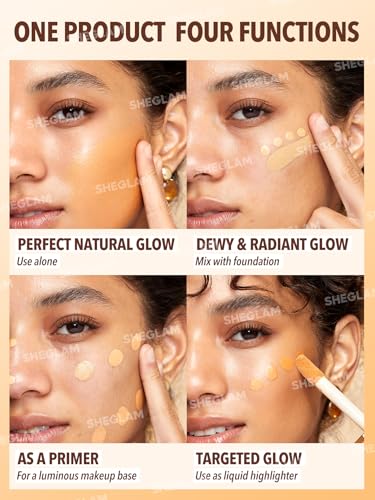 SHEGLAM Sunburst Glow Mixer 4-in-1 Liquid Highlighter