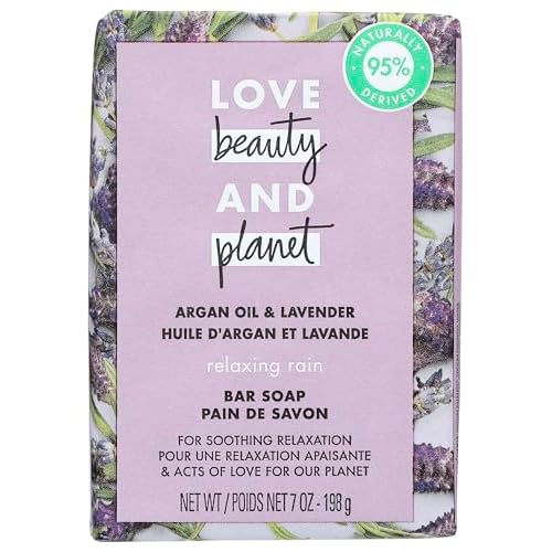 Love Beauty And Planet Argan Oil & Lavender Bar Soap, 7 Oz