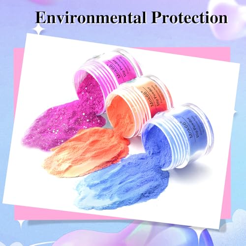6-Color Mood Changing Dip Powder Nail Set - Long-Lasting DIY Manicure Kit