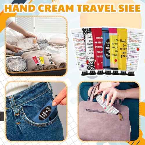 Teacher Appreciation Hand Cream Set, 12 Pack 30ml Bulk Gifts