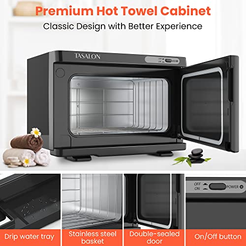 TASALON 8L Hot Towel Warmer Cabinet for Spa & Salon
