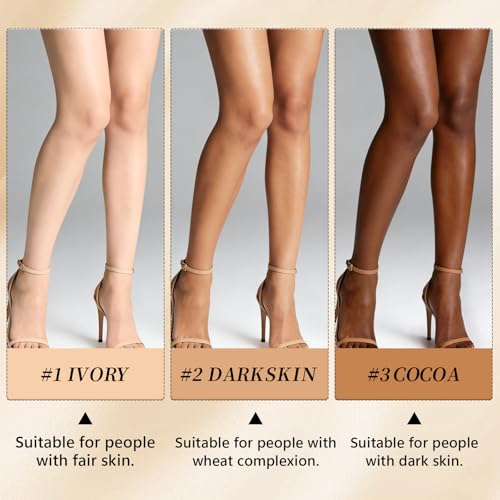 Waterproof Leg Makeup Cream - Full Coverage Body Foundation, 3.53oz