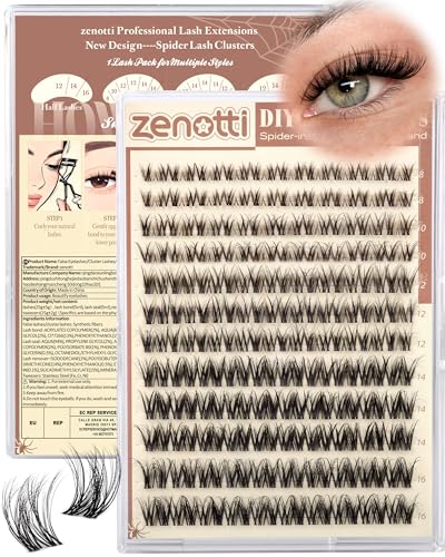 Spider Lash Clusters Wispy Eyelash Extensions 8-16mm