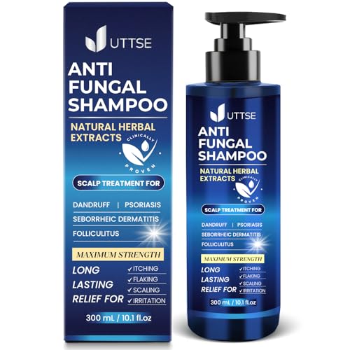 Uttse Anti-Fungal Scalp Shampoo for Psoriasis & Dandruff Relief - 300mL