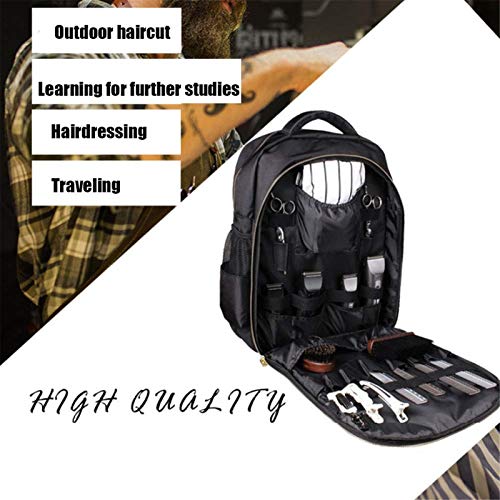 Professional Barber Clipper Backpack – Water-Resistant Organizer Bag