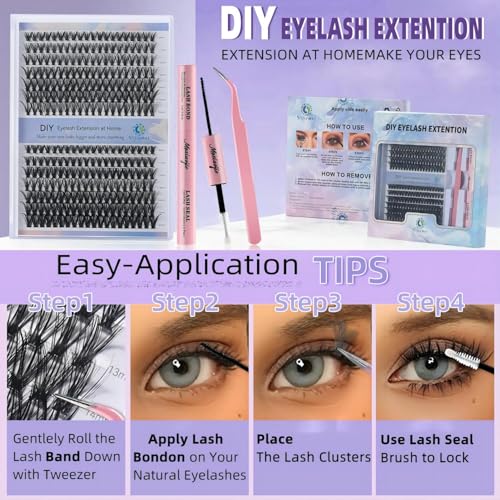 Black Lash and Brow Color Kit, Instant Coloring for Eyelash&Eyebrows, Natural and Long-lasting Lash&Brow Kit with Professional Results, for Salon and DIY Home Use