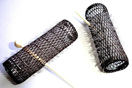Le Salon 2 Pack Hair Brush Rollers with Pins - 7/8" x 3"
