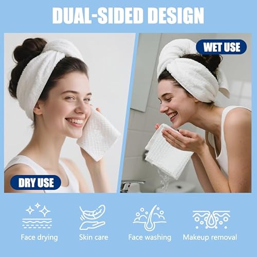 Disposable Face Towels 10"¡¿12" Makeup Remover and Clean Soft and Thick Dry Wipes Facial Tissue XL Towelettes 600 Count