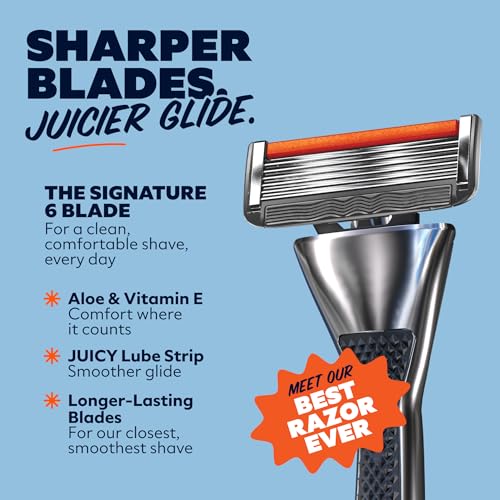 Dollar Shave Club | The VIP Shave Set | 4 Extra Close Refill Cartridges, 1 Heavy Metal Handle, 1 Shave Butter 3 ounce, 1 Razor Cover, Razors for Men