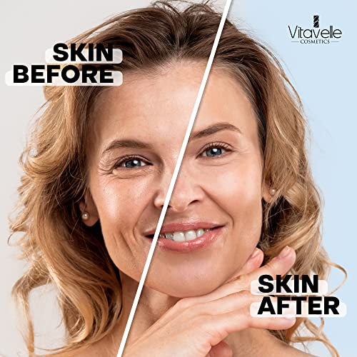 VITAVELLE Retinol Face Cream ? Daily Moisturizer with Collagen Support & Hyaluronic Acid for Smooth-Looking Skin 1.69 Fl Oz (50ml)