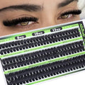 Fluffy 8-12MM Short Cluster Eyelash Extensions by Newcally