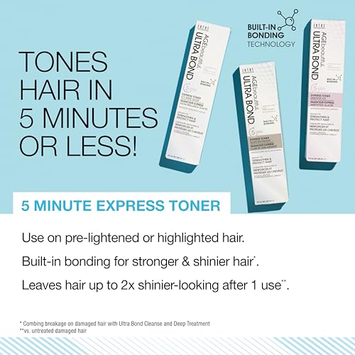 AGE beautiful Demi Liqui-Creme 5-Minute Express Toner | Blend & Enhance Gray Hair | Strengthens, Protects, Nourishes | Ammonia Free | For Added Shine & Custom Shades | For Lightening & Highlights