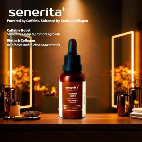 Senerita+ Anti Hair Loss Set with Biotin & Caffeine Shampoo