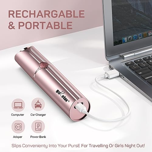 Gurelax Women's Electric Face Shaver - Painless Facial Hair Remover