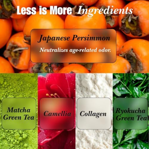 Mirai Persimmon Soap Bar - Nonenal Odor Eliminator