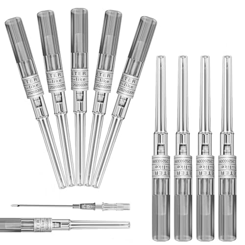 16G Catheter Piercing Needles - 10 Pack, 316L Stainless Steel