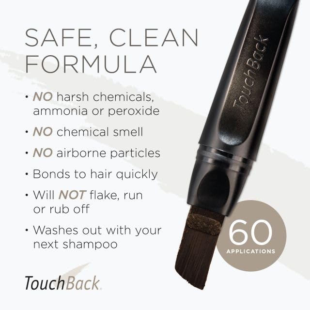 TouchBack Pro Gray Root Touch Up Marker - Dark Brown