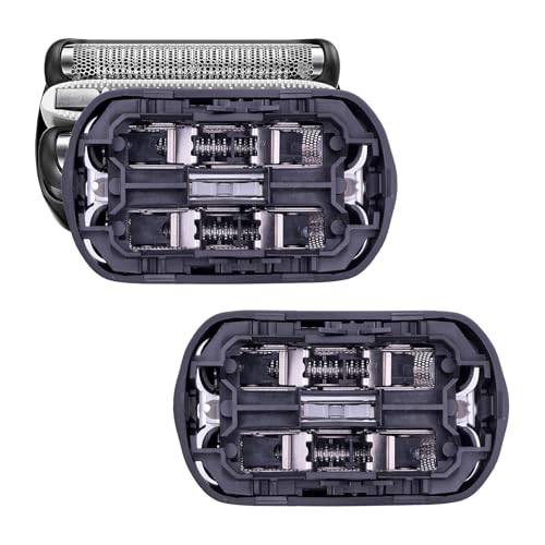 32B Series 3 Electric Shaver Replacement Heads Accessories Compatible with S3 Foil & Cutter Razor Heads, Accessories for 3 Series 3040s 3080s-4 370cc 3070cc 3000s 3010, 3090cc Etc[2 Pack ]