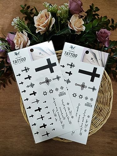 Waterproof Temporary Tattoos - Realistic Design 2 Pack