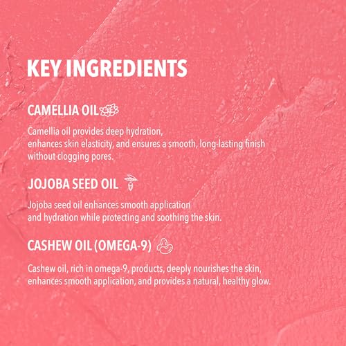 Moira Soft Blush Balm - Natural Radiant Cheek Color, Vegan & Cruelty-Free