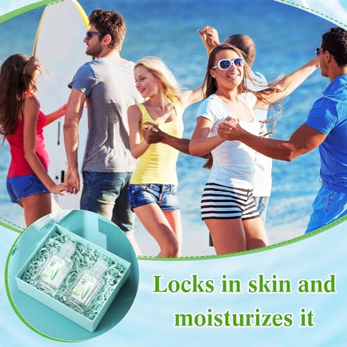 12 Pcs Mini Aloe Vera Gel Bulk for Christmas Wedding Party 1oz Soothing Moisture Aloe Gel Bulk Travel Size for Thank You Gifts Christmas Favors Wedding Party(Aloe Vera)