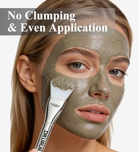 Silicone Face Mask Applicator Brush for Even Coverage