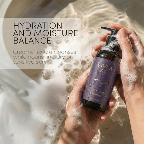 Pure Energy Cleanser ? Gentle Face Wash with Ceramides, Niacinamide & Green Tea Extract ? Hydrating Cream Cleanser for Balanced Skin ? Vegan & Cruelty-Free ? 6.7 fl oz / 200 ml