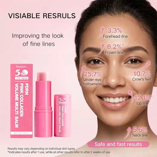 PDRN Pink Collagen Multi-Use Balm for Face, Lips & Eyes