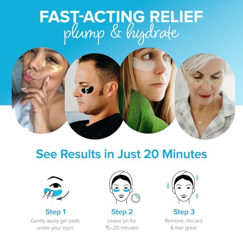 Ice Water EYES Collagen Gel Pads – Anti-Aging Under Eye Masks