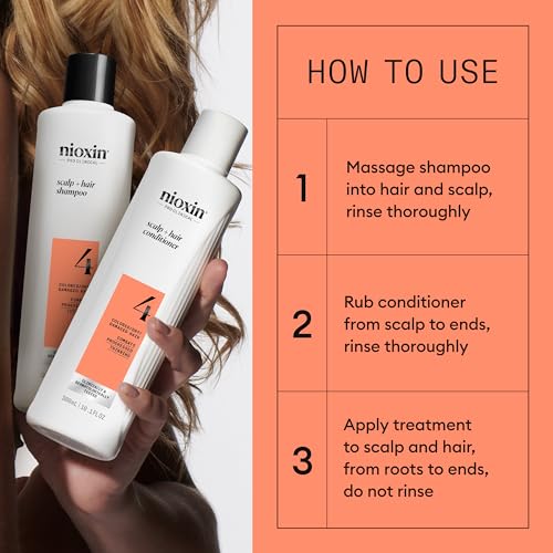 NIOXIN System Kit 4 Hair Thickening Shampoo & Conditioner Set