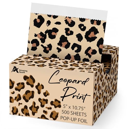 Hair Foils 500 Pop-Up Sheets 5"x10.75" Aluminum