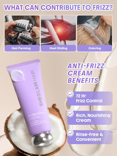 SHEGLAM 1-Minute Revive Rich Hair Cream - 72-Hour Frizz Control