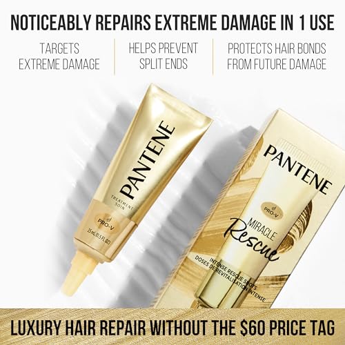 Pantene Shampoo, Conditioner and Hair Treatment Set, Daily Moisture Renewal for Dry Hair, Safe for Color-Treated Hair