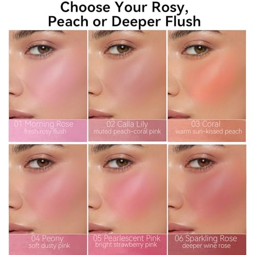 Tintark Cheeky Blush Pearlescent Pink Matte Powder