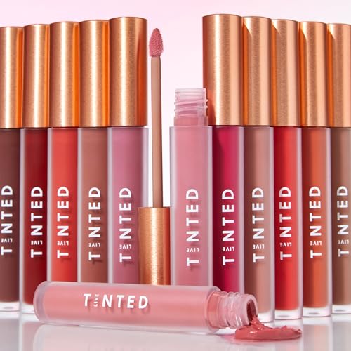 Live Tinted Huelip Liquid Lip Crème - Weightless, Long-Lasting Liquid Lip with Hyaluronic Acid and Jojoba Oil For a Soft, Comfortable, Moisturized Finish - 0.09 fl oz - Taupe