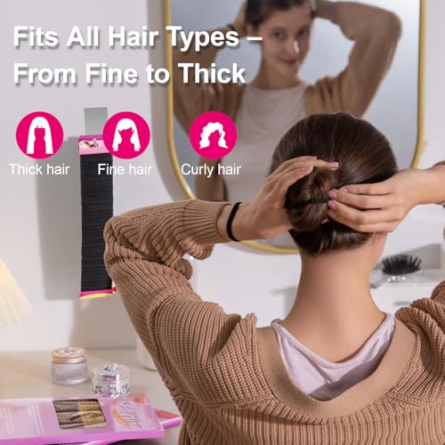 Wraphit 120pc Ouchless Hair Ties for Thick Hair