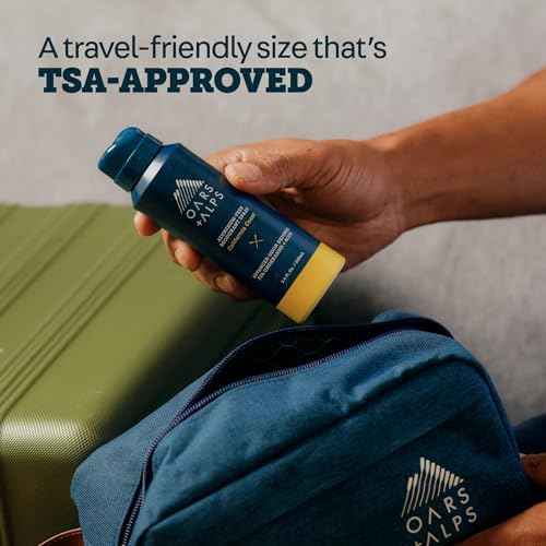 Oars + Alps Full Body Deodorant Spray for Men & Women, Aluminum Free Deodorant Men Spray, Dermatologist Tested, Clean Ingredients, Long Lasting, Odor Protection, California Coast, 3pk