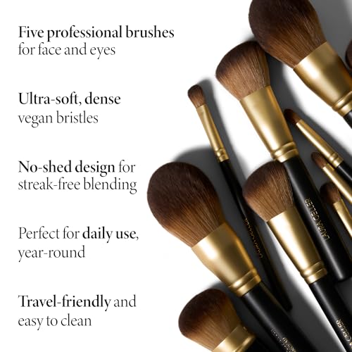Laura Geller 5pc Full Face Makeup Brush Set - Vegan
