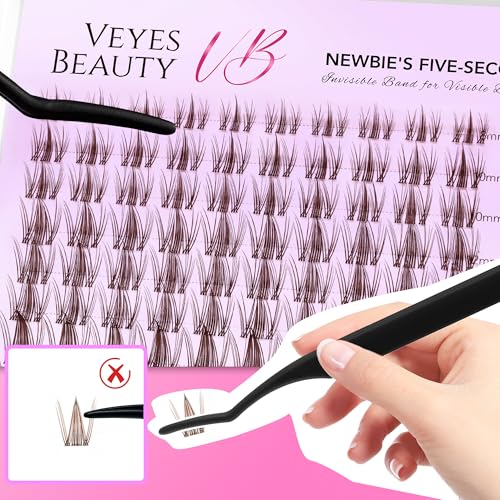 Brown Wispy Lash Clusters Kit - DIY Eyelash Extensions