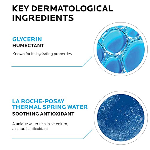 La Roche-Posay Toleriane Sensitive Face Moisturizer with Glycerin - Oil-Free, Soothing & Hydrating for Sensitive Skin