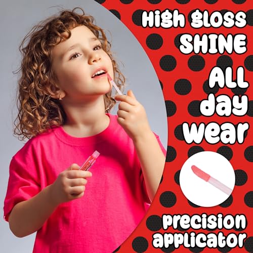 Miraculous 7-Piece Lip Gloss Set - Fruity Flavors
